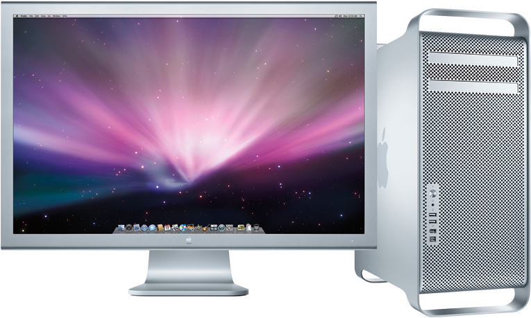 Mac Pro - Apple Mac Pro 2.4 Workstation (800x506), Png Download