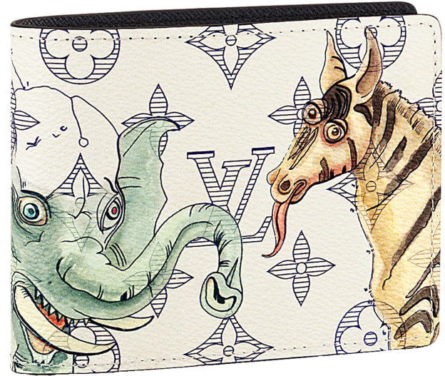 M62067 - Louis Vuitton Animal Wallet (1000x1000), Png Download