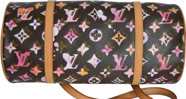 Sac Louis Vuitton Papillon Aquarelle - Louis Vuitton Limited Edition Richard Prince Monogram (640x398), Png Download