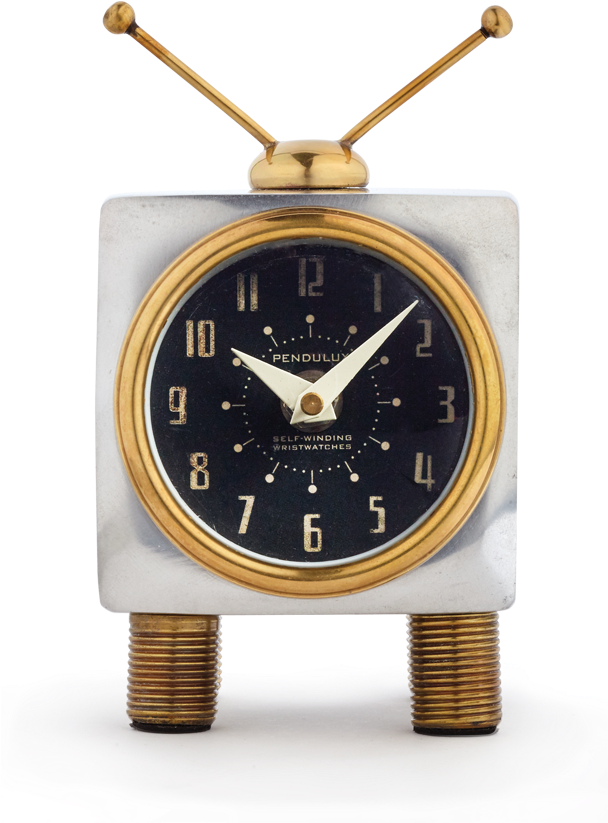 Teevee Table Clock - Pendulux Teevee Table Clock (1000x1000), Png Download