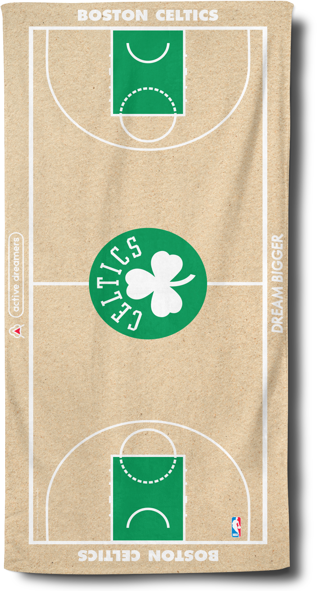 Celtics Beach Towel - Basketball Nba Boston Celtics - 1101-18-1329 - 2 Oz (2000x2000), Png Download