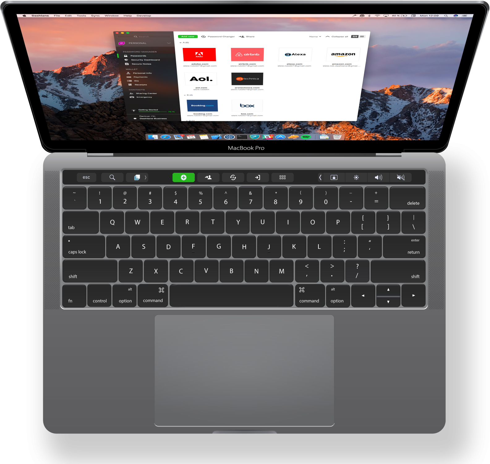 Apple Store In Nigeria - Macbook Pro With Touch Bar (1592x1503), Png Download