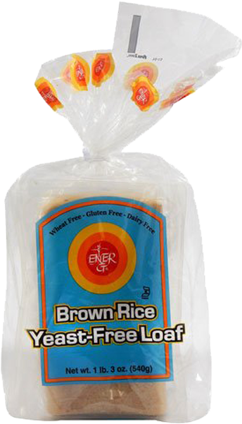Ener G Foods Brown Rice Yeast Free Bread Loaf 19 Oz - Bread (650x650), Png Download