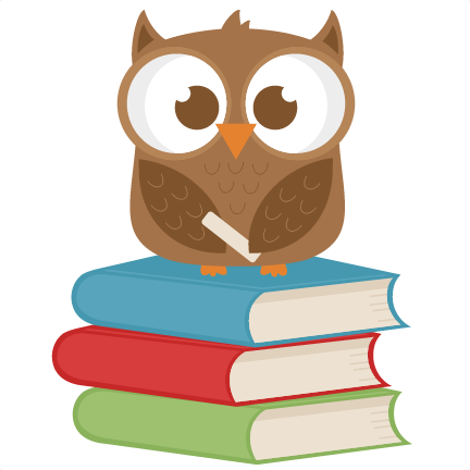 Owl Clipart Cute - Back To School Owl Clipart (432x432), Png Download
