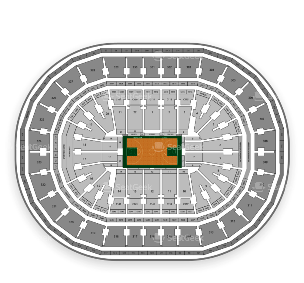 Boston Garden Seating Chart