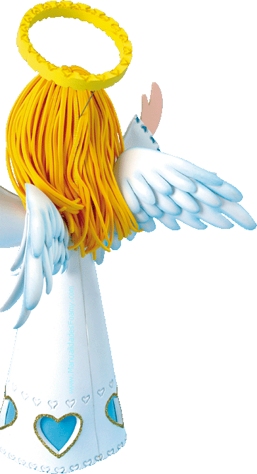 Angel Primera Comunion - Hacer Angel De Goma Eva (363x669), Png Download