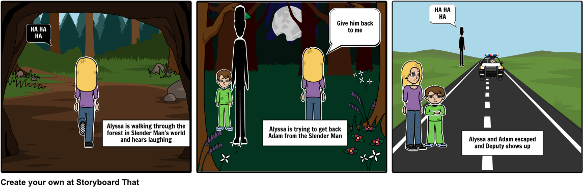 Slender Man Last Chapter - Slenderman (1164x385), Png Download