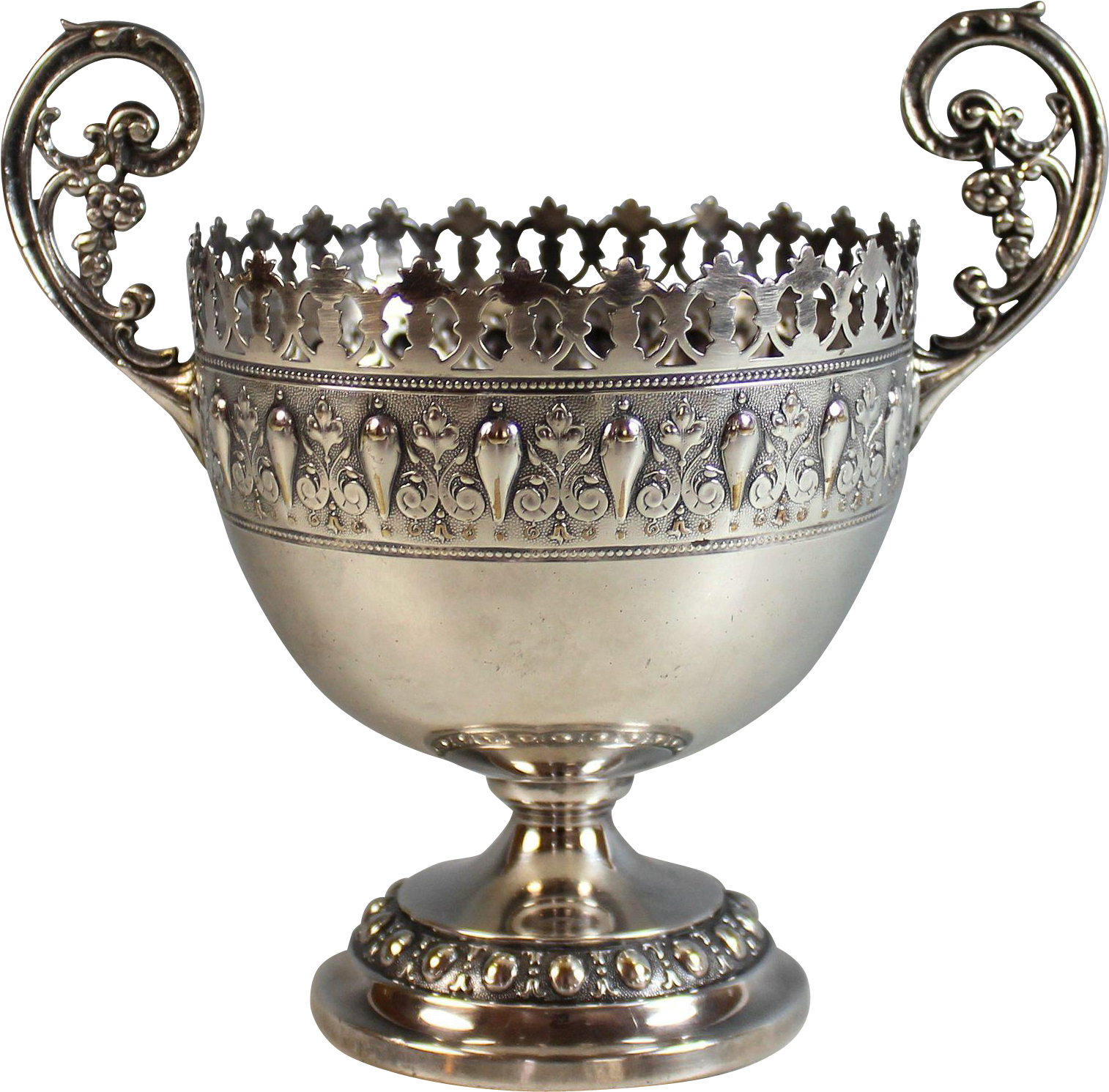 Vintage Wmf Silver Plate Loving Trophy Cup Silverplate - Silver (1513x1513), Png Download