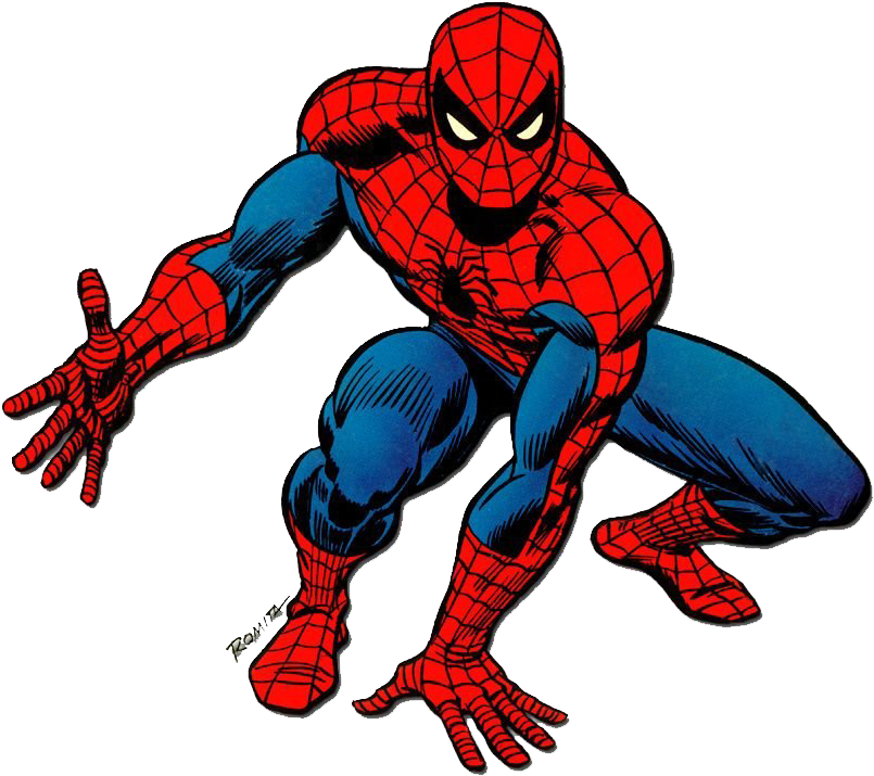 Free Png Spiderman Png Images Transparent - Spiderman Comic Png (850x725), Png Download