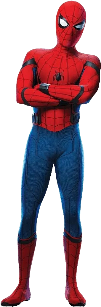 Spider-man Key Art Render - Spider Man Homecoming Spiderman (523x1080), Png Download