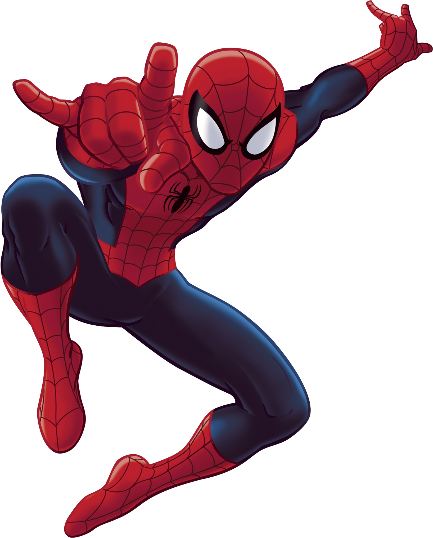 Spider Man Ultimate Cartoon (1750x2500), Png Download