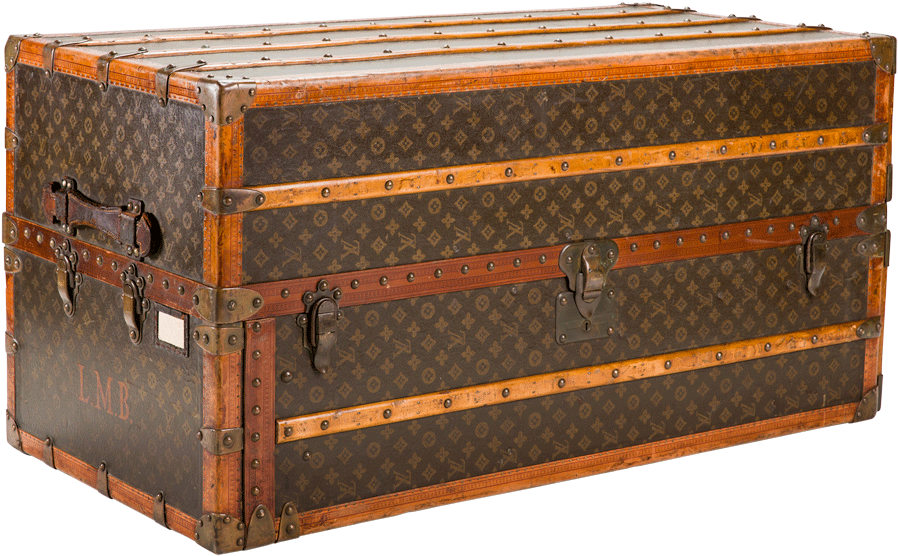 Top-loader Wardrobe - Louis Vuitton 1940s (1024x683), Png Download