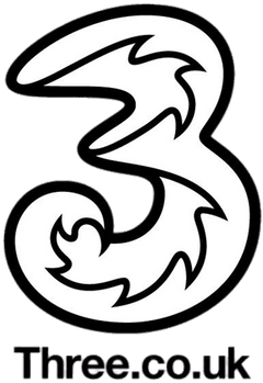 Three Logo - 3 Original 3 Standard Sim Card For Mobile Broadband (400x400), Png Download