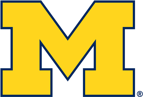 2018 Michigan Wolverines Footb, Schedule, Um - Michigan Wolverines Block M (1200x630), Png Download