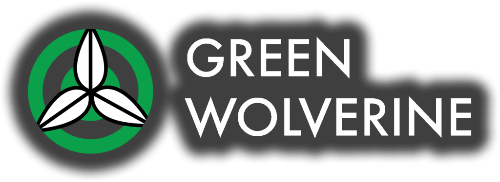 Green Wolverine Logo - Graphic Design (1024x374), Png Download