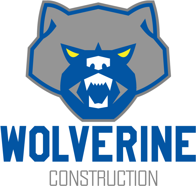 Download Logo Design By Patrimonio For Wolverine Construction - Angry  Wolverine Head Front Retro Ornament PNG Image with No Background -  