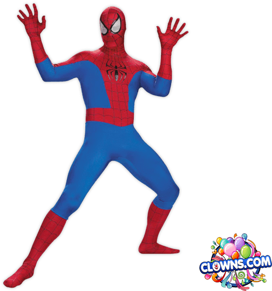 Spiderman Character Rental, New York - Spectacular Spiderman Costume (727x646), Png Download