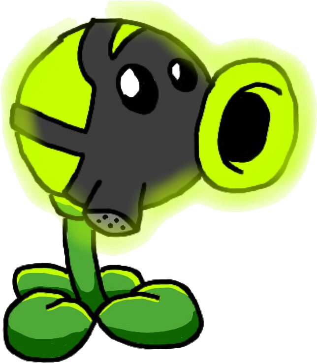 Toxic Pea - Drawing (1024x768), Png Download