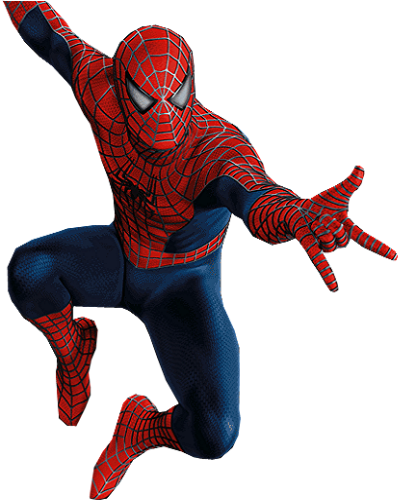 Spider-man - Tobey Maguire Spiderman Png (399x500), Png Download