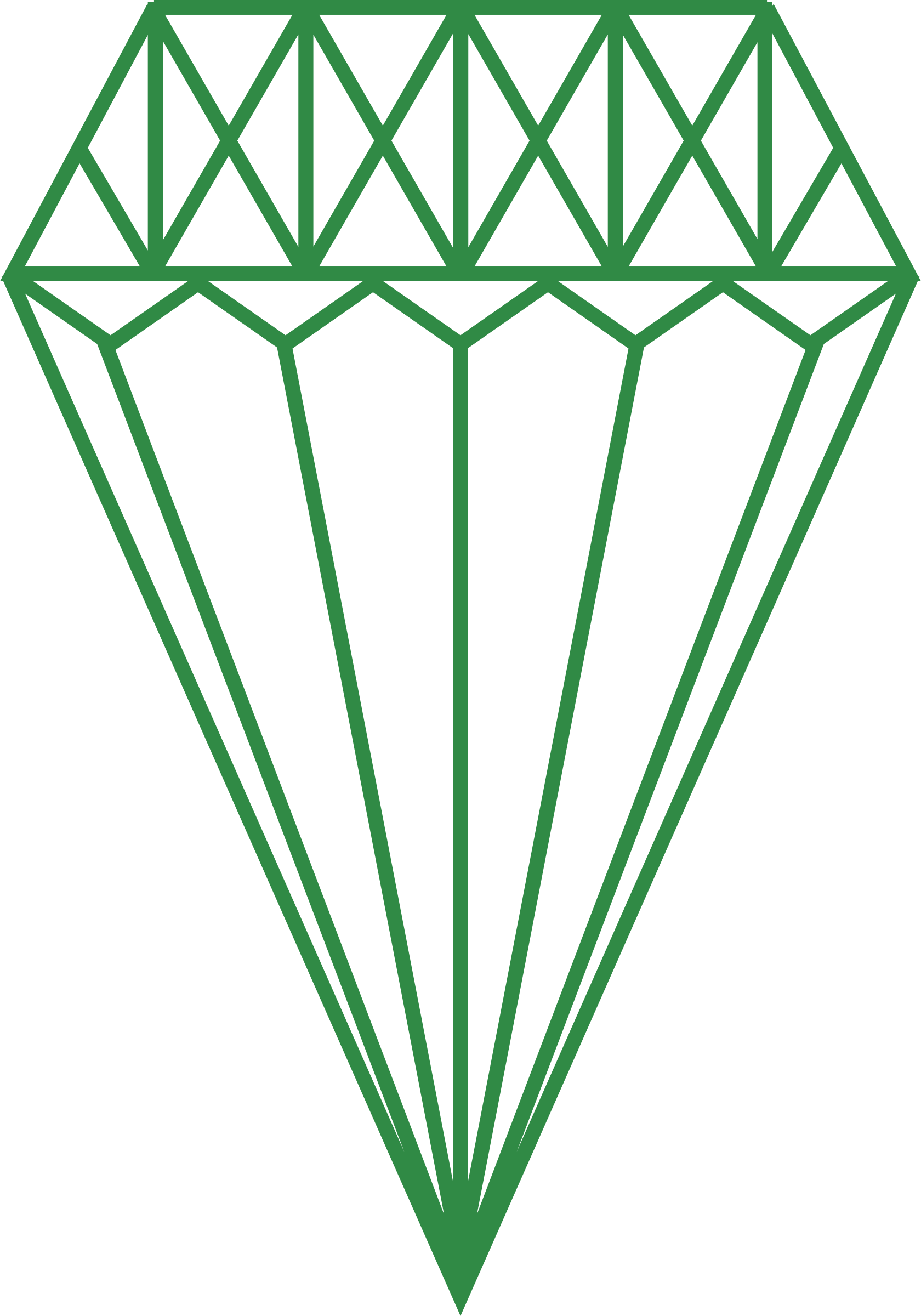 This Free Icons Png Design Of Green Diamond (1680x2400), Png Download