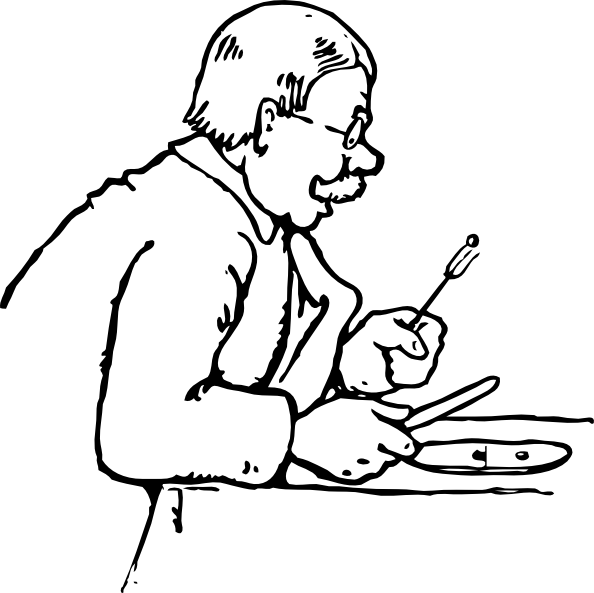 Eating A Pea Svg Clip Arts 594 X 593 Px (594x593), Png Download