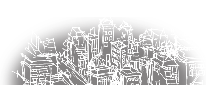 New York City Drawing At Getdrawings - City Drawn Transparent Png (713x295), Png Download