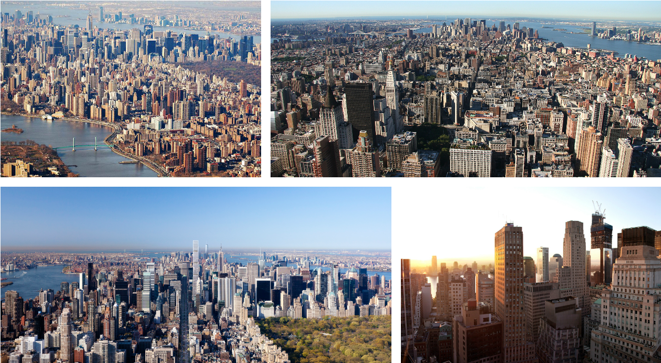 Skyline - New York City (1366x768), Png Download