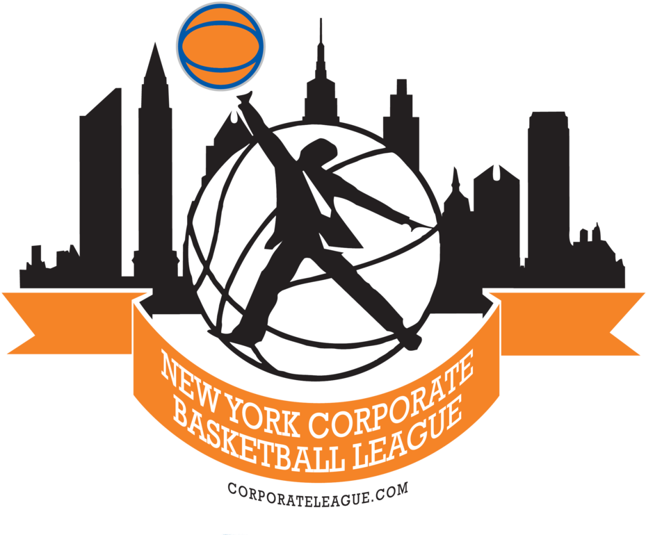 Corporate Leagues - New York Corporate Basketball League (1000x828), Png Download
