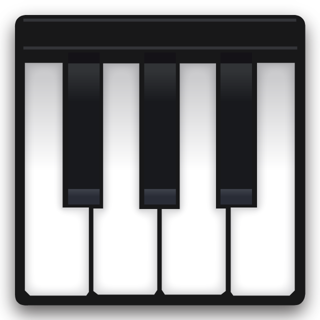 Download Ai File - Transparent Background Piano Emoji (640x640), Png Download