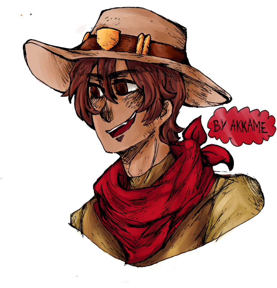 Mccree Transparent - Young Jesse Mccree Fanart (1024x963), Png Download