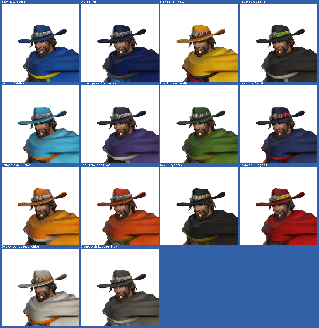 Click For Full Sized Image Mccree - Shooting Sport (1049x1077), Png Download