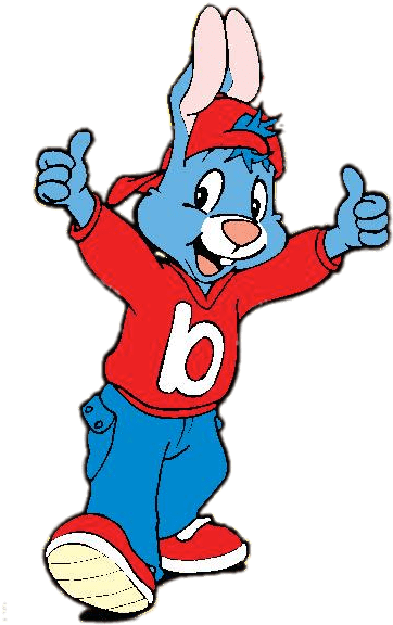 Bobo Thumbs Up - Cartoon (391x592), Png Download