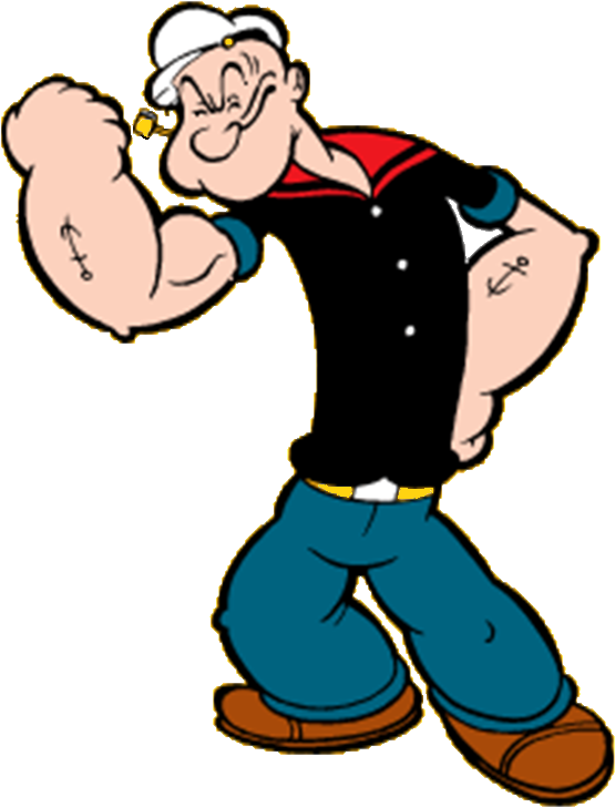 Jpg Library Library Man Free On Dumielauxepices Net - Popeye The Sailor Man (561x733), Png Download