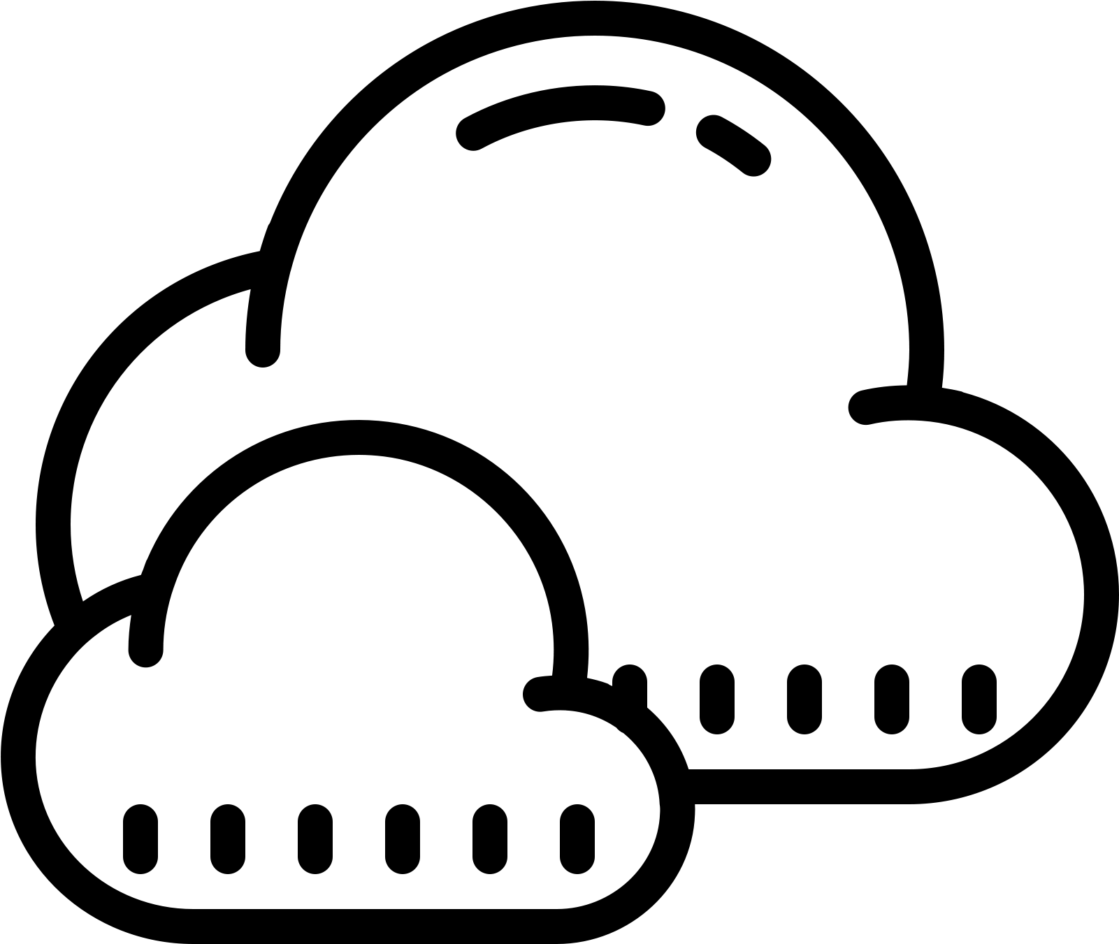 It Is A Very Simplified Looking Cloud - Cloud Computing (1600x1600), Png Download
