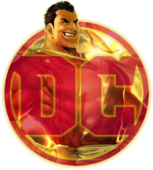 Dc Logo Remakes - Shazam Dc Logo Png (596x614), Png Download