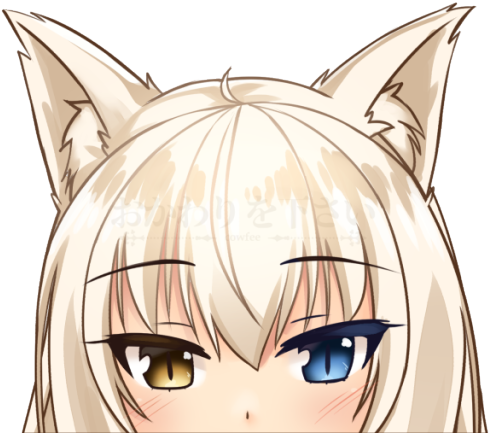 4 - Catgirl (500x438), Png Download