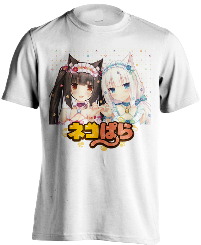 Kaos Anime Nekopara / Shirt Chocola / Tshirt Vanilla - Neon Genesis Evangelion T Shirt Tree Of Life (700x831), Png Download