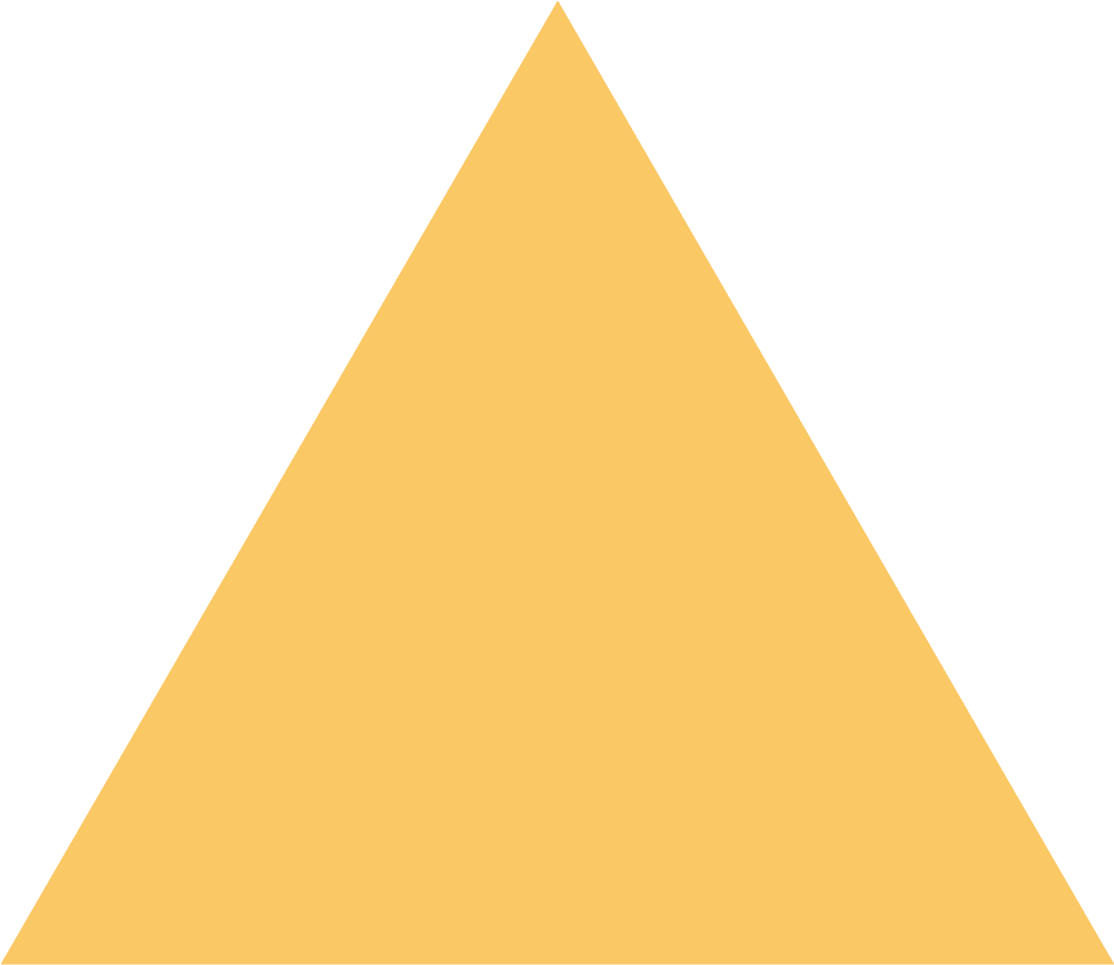 Triangle-shape - Golden Triangle Png (1000x1000), Png Download