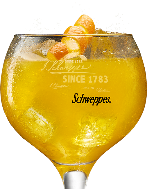 Absolut & Naranja Original - Png Schweppes (625x692), Png Download