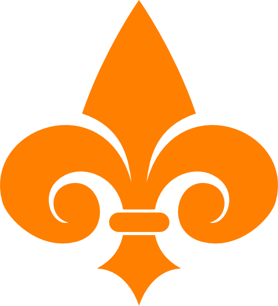 Small - Fleur De Lis Clip Art (546x600), Png Download