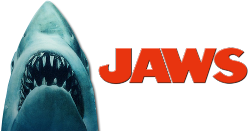 Jaws Movie Image With Logo And Character - If You Watch It Backwards Memes (500x281), Png Download
