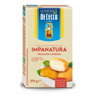 Impanatura Farina Di Mais Tostato - De Cecco Pasta Organic Penne Rigate, 500 G (380x380), Png Download