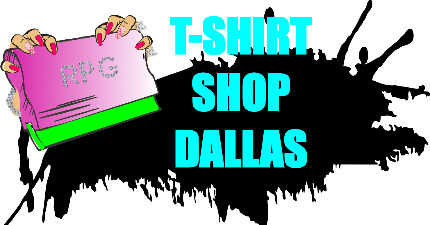 T-shirt Shop Dallas (1500x776), Png Download
