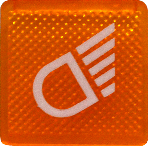 Rocker Switch Insert, Rear Work Light - Emblem (624x624), Png Download