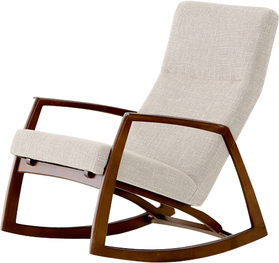 Milligan Rocking Chair - Rocking Chair Png Transparent (600x600), Png Download