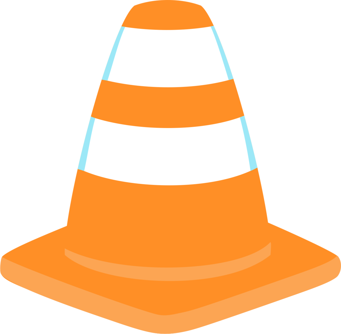Construction Cone Clipart Png Banner Free - Cone Construção Png (1100x1080), Png Download