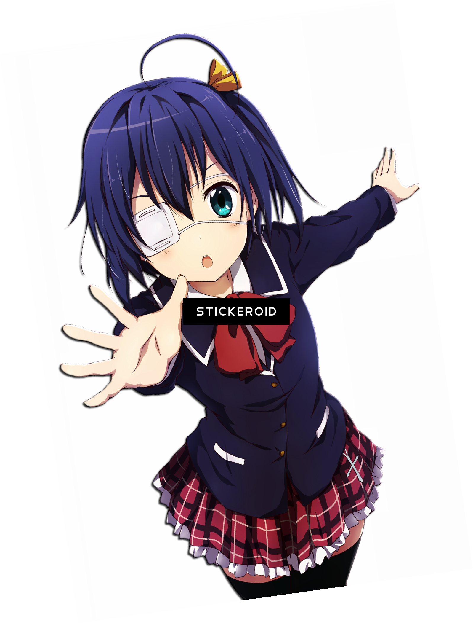 Download Anime - Chuunibyou Rikka PNG Image with No Background - PNGkey.com