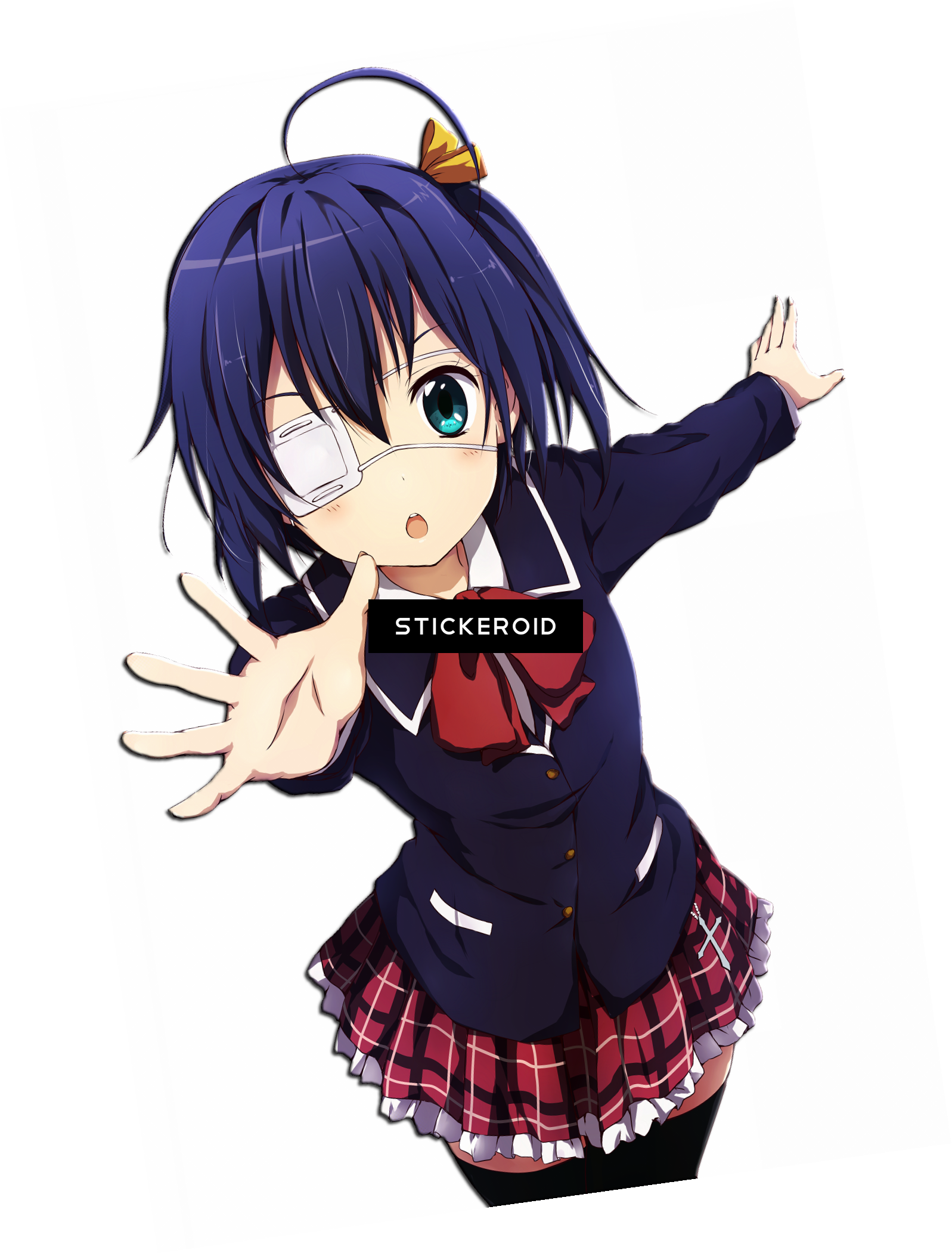 Anime - Chuunibyou Rikka (1597x2101), Png Download
