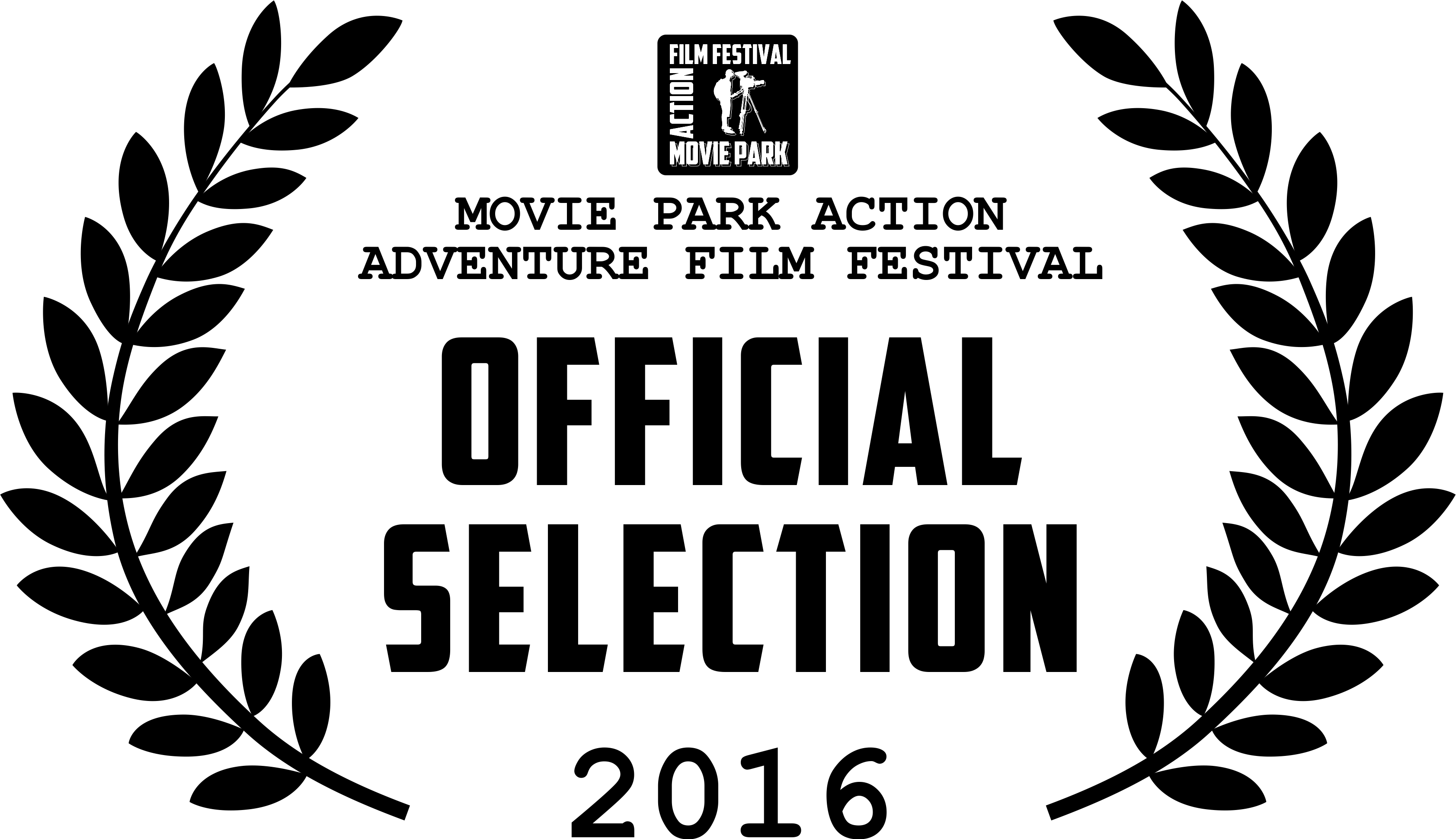 Film Festivals - Orlando Film Festival Laurel (3367x1939), Png Download