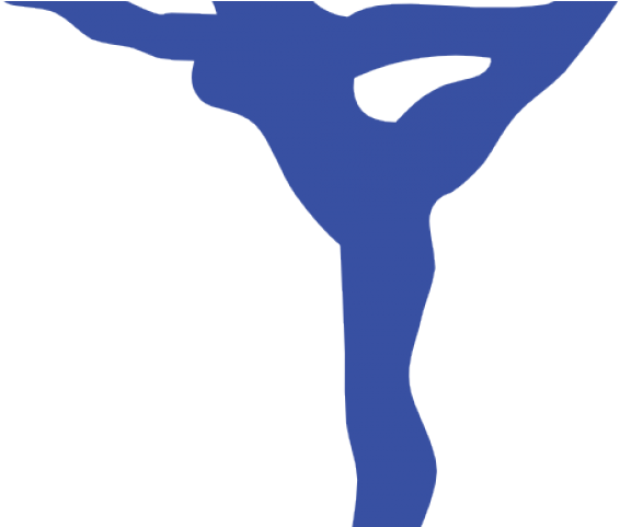 Gymnastics Silhouettes Transparent - Transparent Gymnast Cartoon (640x480), Png Download